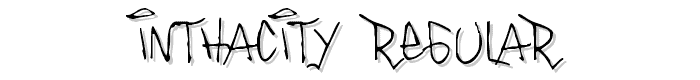 Inthacity Regular font